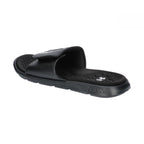 Under Armour Men's Ignite Pro Slide, (001) Black/Black/White, 15, US
