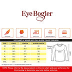 EYEBOGLER Regular Mens Cotton Red-White Designer T-Shirt