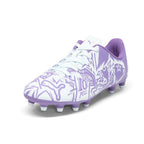PUMA Tacto Christian Pulisic Firm, Artificial Ground Soccer Cleats Sneaker, Dewdrop-Ultraviolet, 1 US Unisex Big Kid