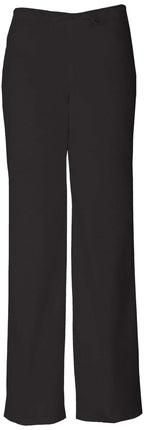 Dickies womens Signature Unisex Drawstring medical scrubs pants, Black, Small US
