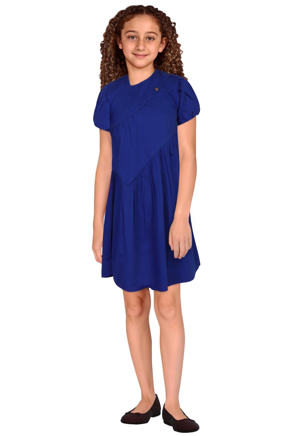 Allen Solly Women Regular Fit Solid Casual Dress