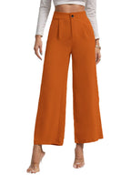 Kotty Womens Solid Regular Fit Trousers Bronze