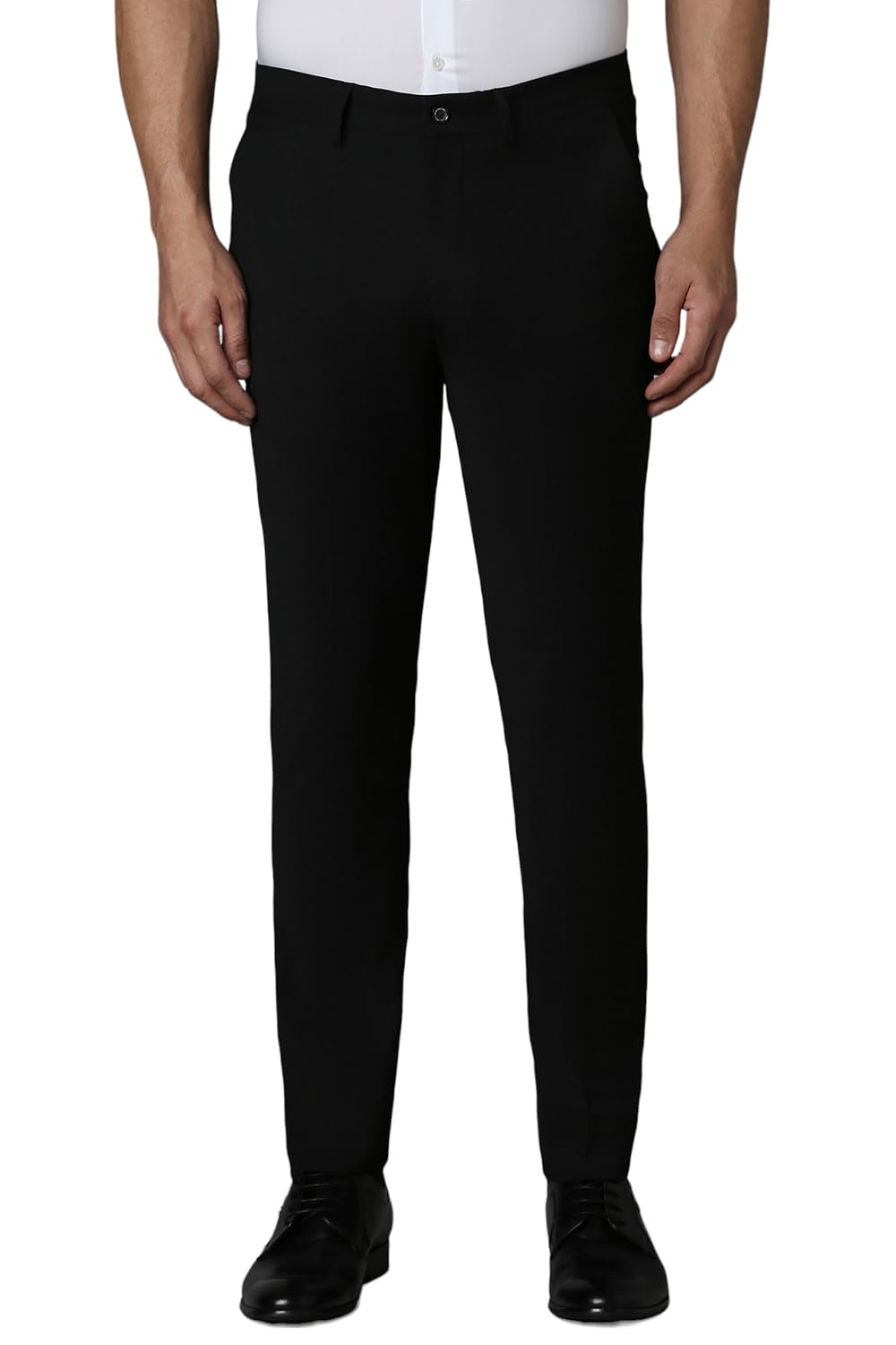 Louis Philippe MenS Regular Work Utility Pants (Lptfmcrfj20964_Black