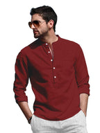 Be Active MenS Solid 100% Cotton Short Kurta With Mandarin Collar || Short Kurta For Men Cotton || Stylish Short Kurta || Short