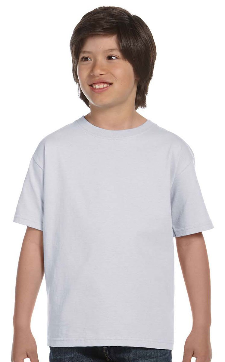 Youth Essential-T T-Shirt - WHITE - XS(D0102H7KWY8)
