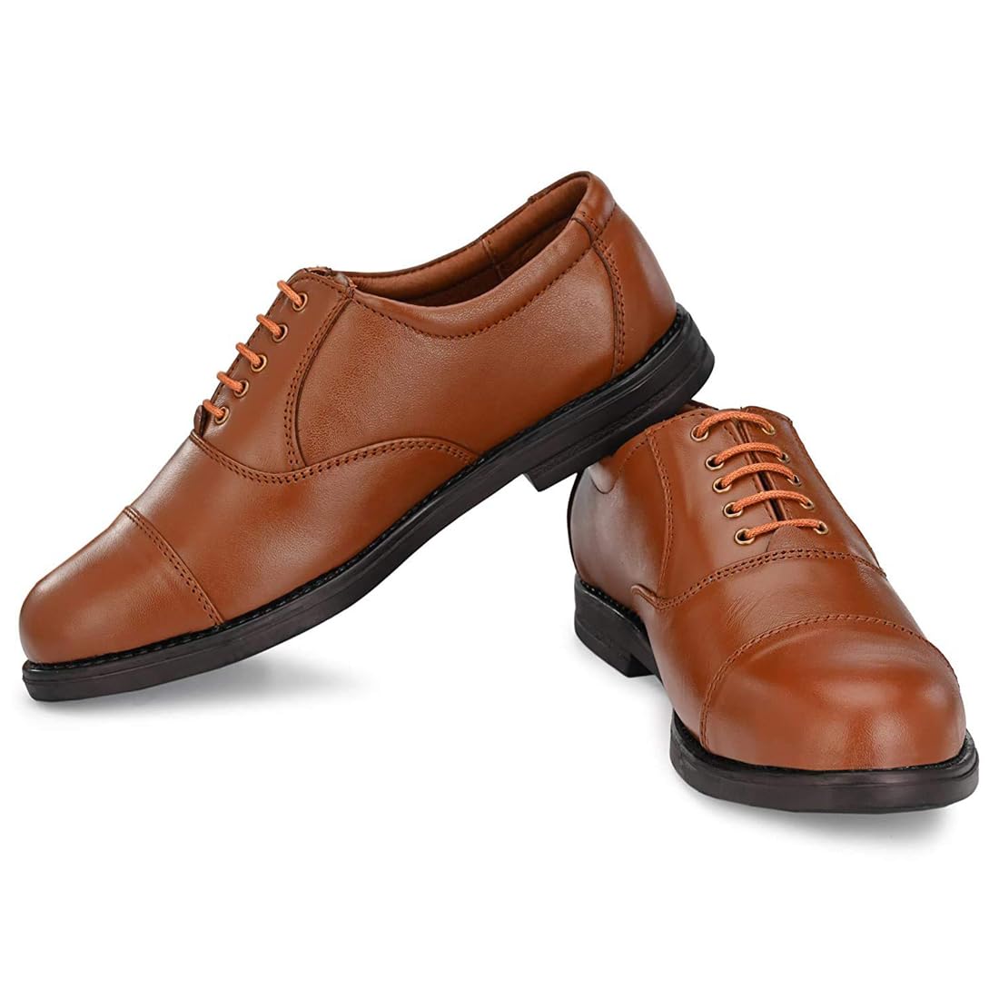 Aadab Formal Shoes/Party Shoes/Shoes Combo with Free Wallet & Belt for Men and Boys (BAZAAR12704_KJBlkRBR) 9