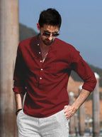 Be Active MenS Solid 100% Cotton Short Kurta With Mandarin Collar || Short Kurta For Men Cotton || Stylish Short Kurta || Short