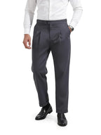 The Indian Garage Co Mens Mid-Rise Stretchable Relaxed Fit Gurkha Pants