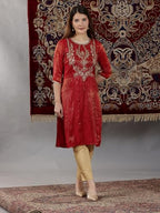 Aurelia WomenS Solid Straight Kurta | Lightweight Round Neck Kurta For Women | Solid Kurta For Women | Beautiful Regular Fit Kur