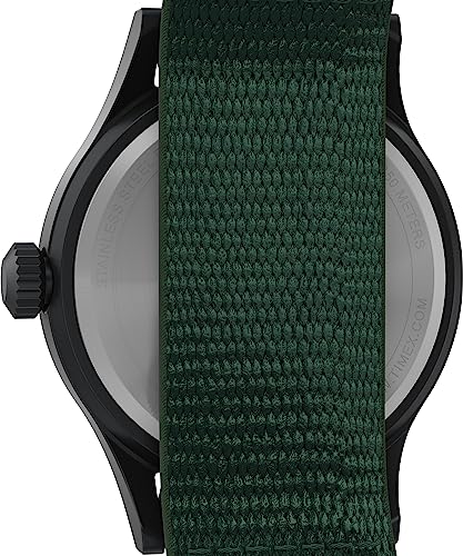 Timex Men's Expedition Scout 40mm Watch - Green Fastwrap Green Dial IP Black Case
