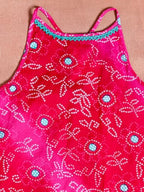 Libas Kids Girl'S Printed Co-Ords (90036K_Pink