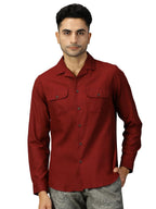 Thomas Scott Double Pocket Regular Fit Long Sleeve Casual Tshirt for Mens