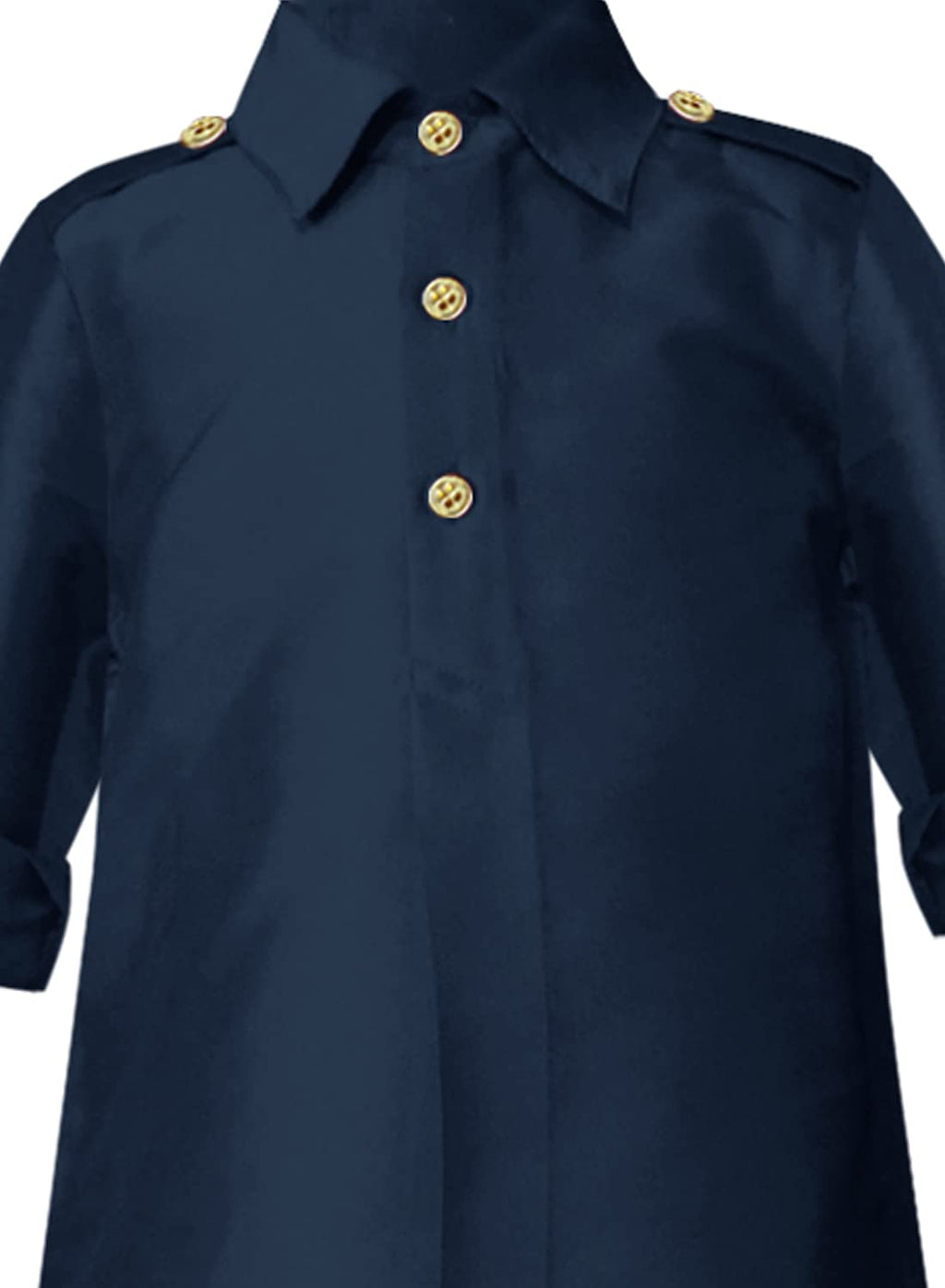 A.T.U.N. (ALL THINGS UBER NICE) Boy's Polyester Solid Full Sleeve Pathani Suit Set | Kurta and Pyjama Set | Ethnic Clothing Set for Festival and Special Occasion | 2 Piece Set