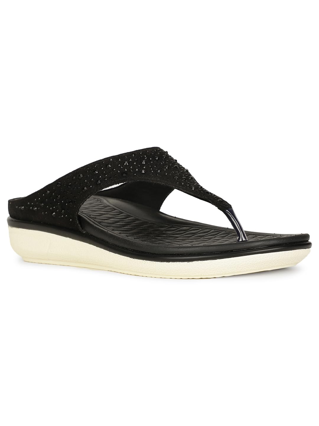 Bata Comfit Womens Slipon Sandal  BLACK (4 UK) (6796414) 4