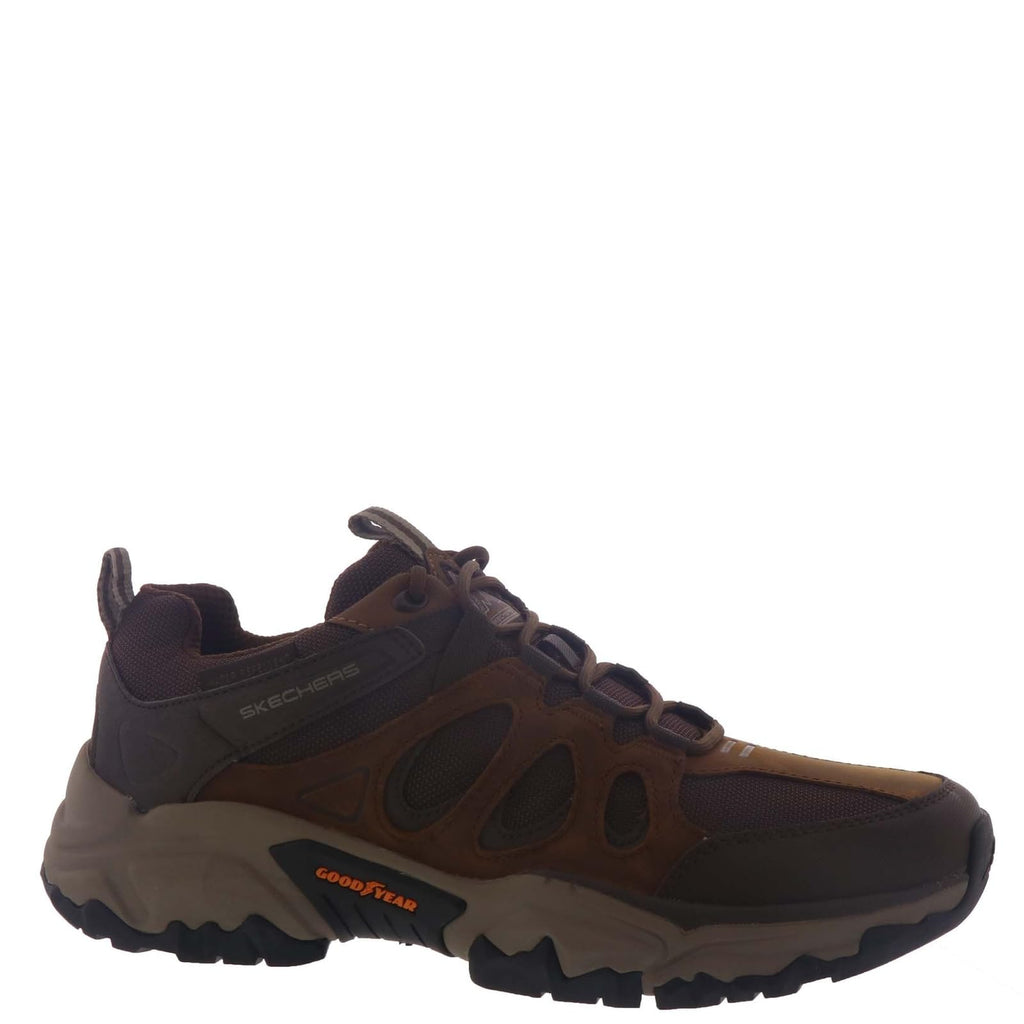 Skechers Men's Terraform-Selvin Oxford, CDB (Crazy Horse Dark Brown), 13