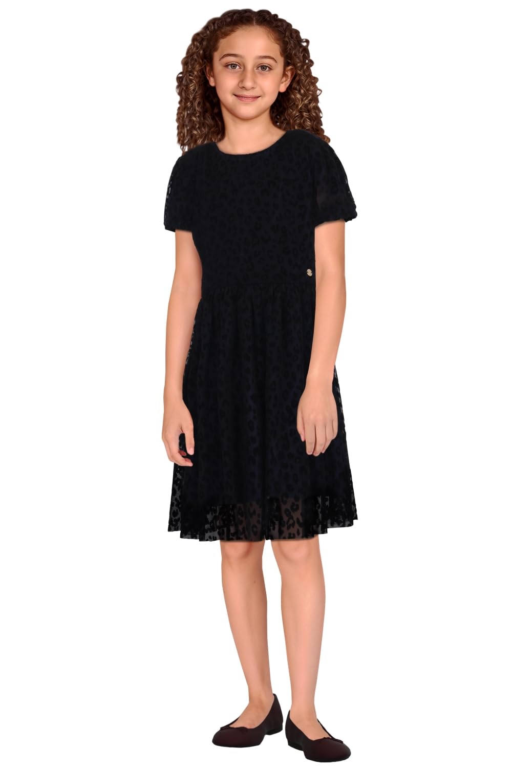 Allen Solly Women Short Sleeve Round Neck Dress