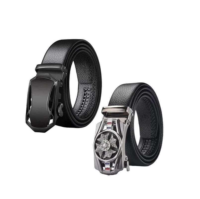 Niddleman 101/ Trendy Unisex Artificial Leather Belt, Boys Belt For Casual Or Formal Classic Designs For Work & Business Casual  40