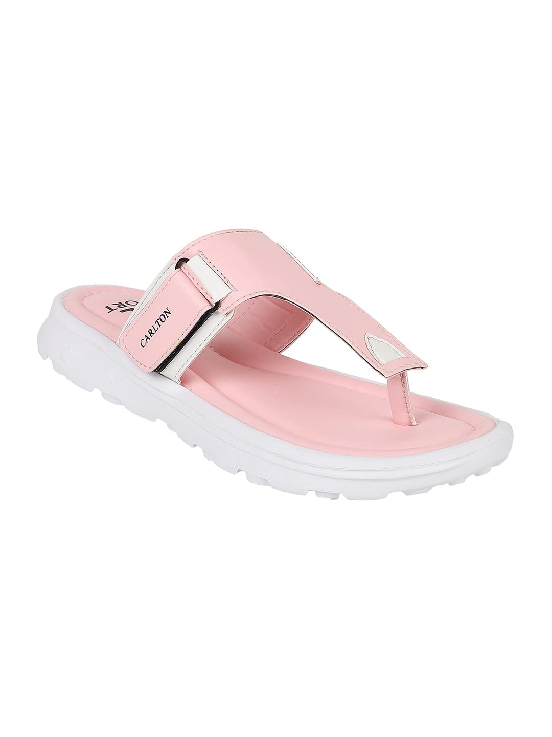 Carlton London womens Adjustable Strap Thong Lightweight Comfort Sandals 6