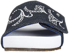 Revitalign RV4203210 Womens Breezy Slide Sandals  Blue Denim - Size 10
