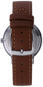 Timex Men's TW2R63900 Southview 41mm Tan/Silver-Tone/Blue Leather Strap Watch