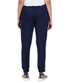 T2F Womens Regular Track Pants (WOM-JOG-01_Navy
