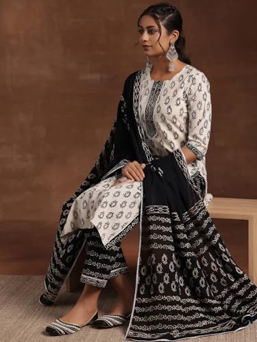 Libas WomenS Pure Cotton Kurta Set (366270R