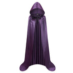 Colorful House Unisex Full Length Hooded Cape Costume Cloak/1PC (Purple, 59)