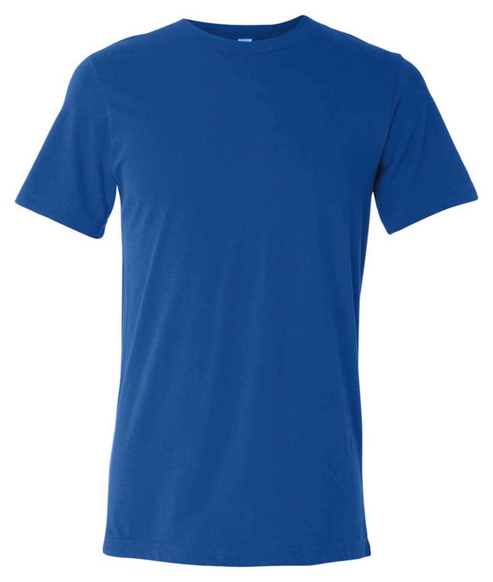 Unisex Poly-cotton Short-Sleeve T-Shirt - BERRY - S(D0102H7WJIP)