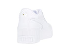 PUMA Women's Cali Wedge Sneaker, White White, 7.5