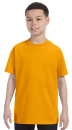 Youth DRI-POWER AcTIVE T-Shirt - IRISH gREEN HTHR - M(D0102HI3UAV)
