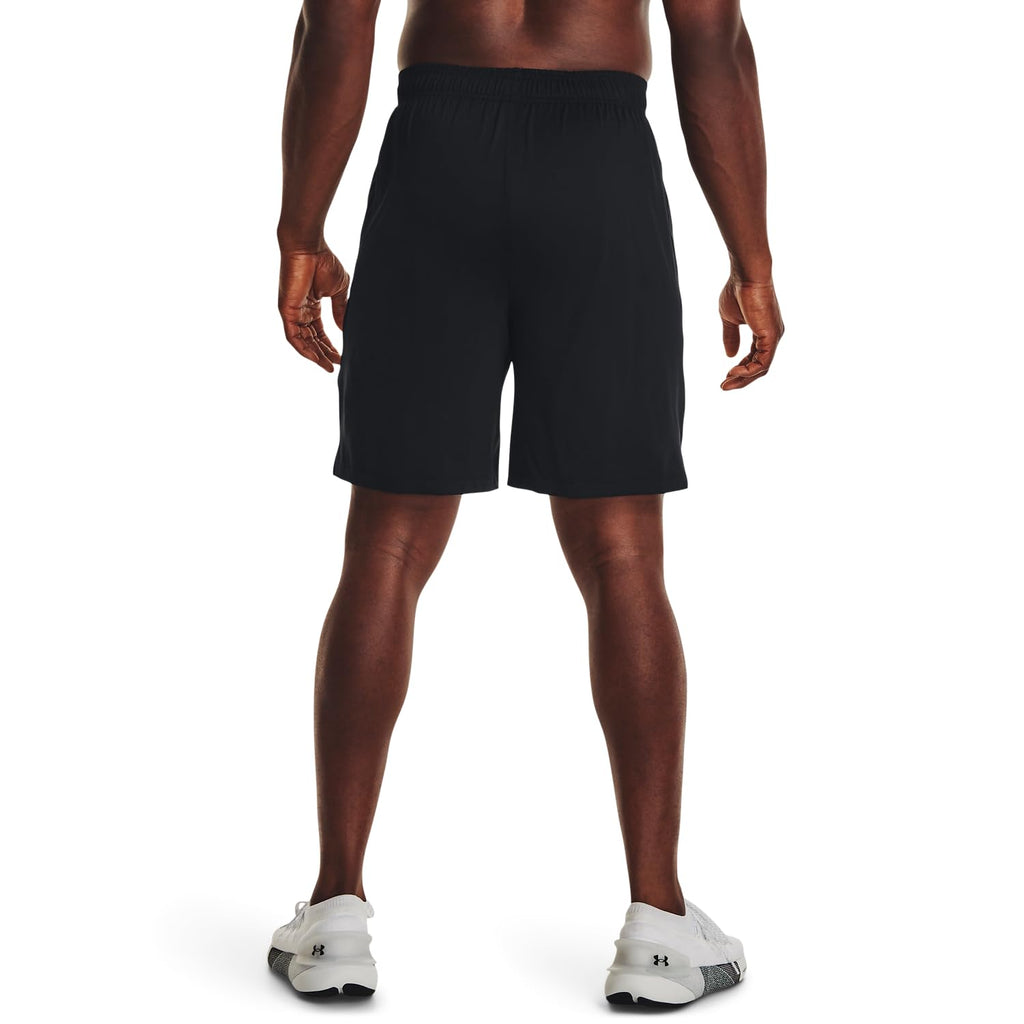 Under Armour Men's Tech Vent Shorts, (001) Black/Black/Black, Large