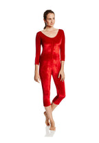 Women's Unitard Red Velvet M