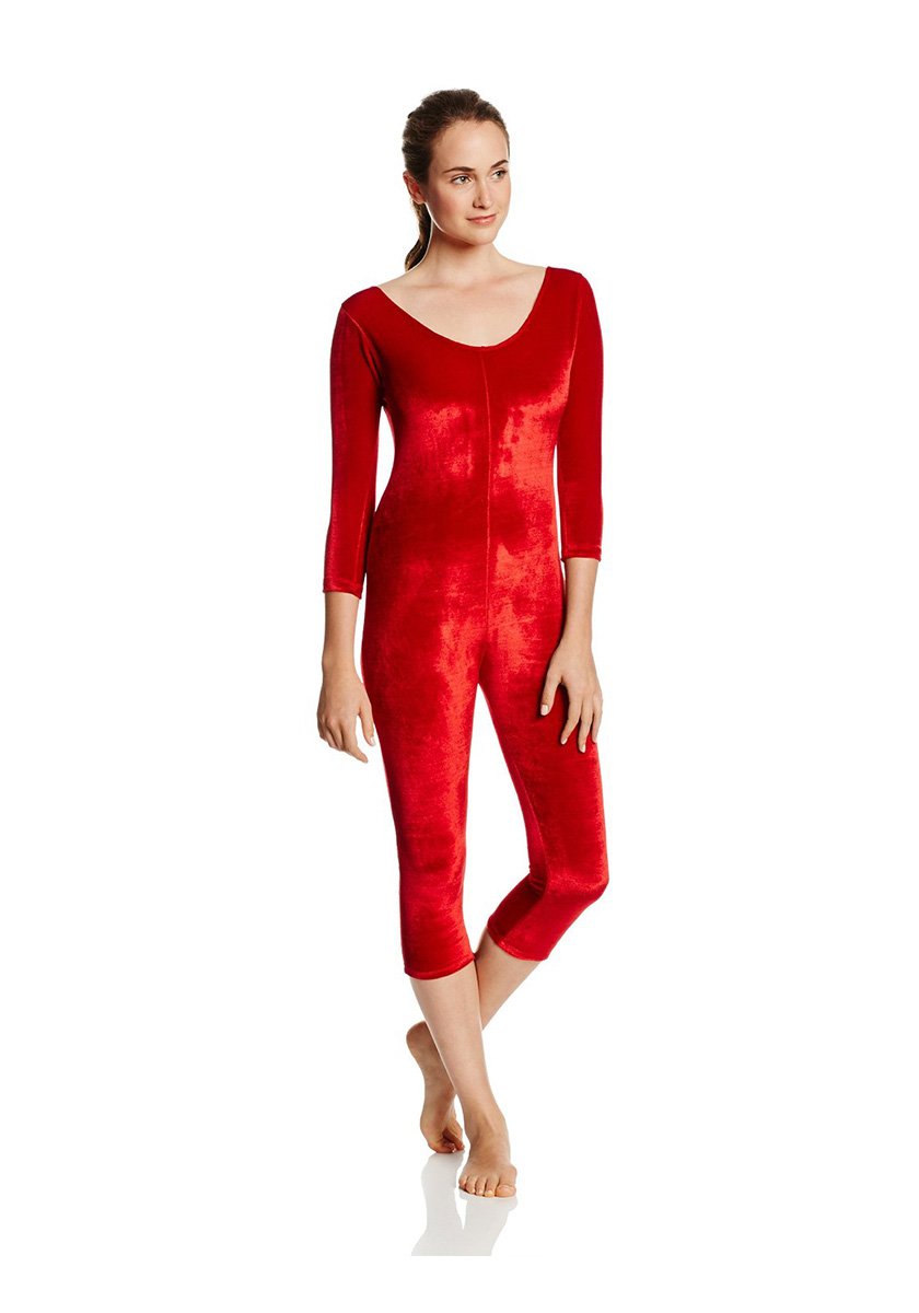 Women's Unitard Red Velvet M
