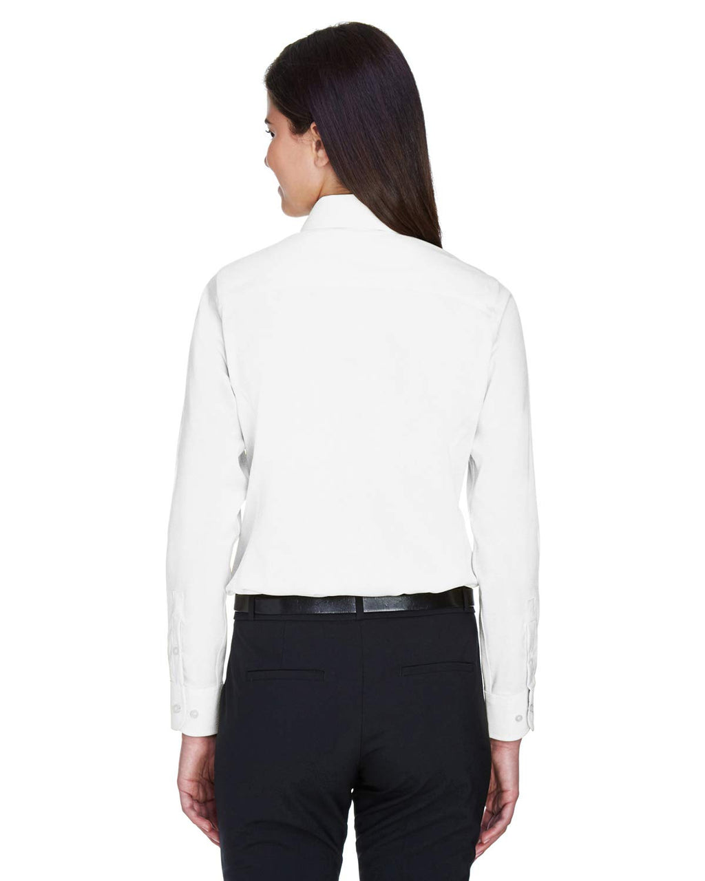 Ladies crown Woven collectionSolid Stretch Twill - BLAcK - XS(D0102H76T76)