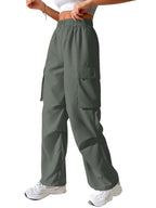Greciilooks WomenS Regular Fit Cargo Pant (Gl-W-Tp-1082_Green