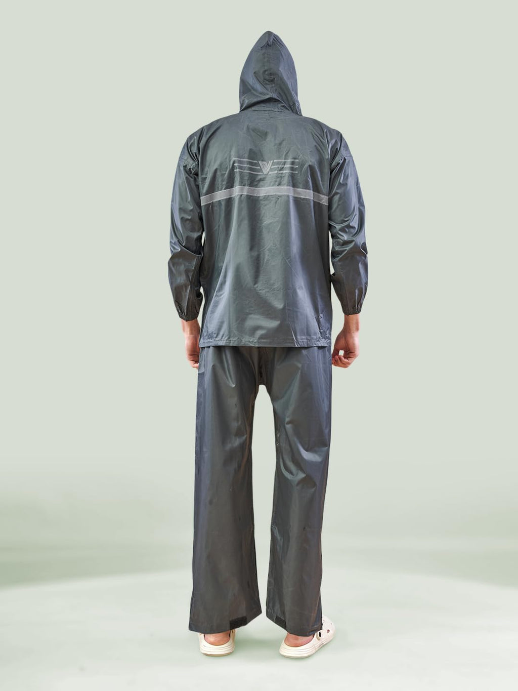 Lux Venus Reflecting Design Tapping Rain Suit For Men