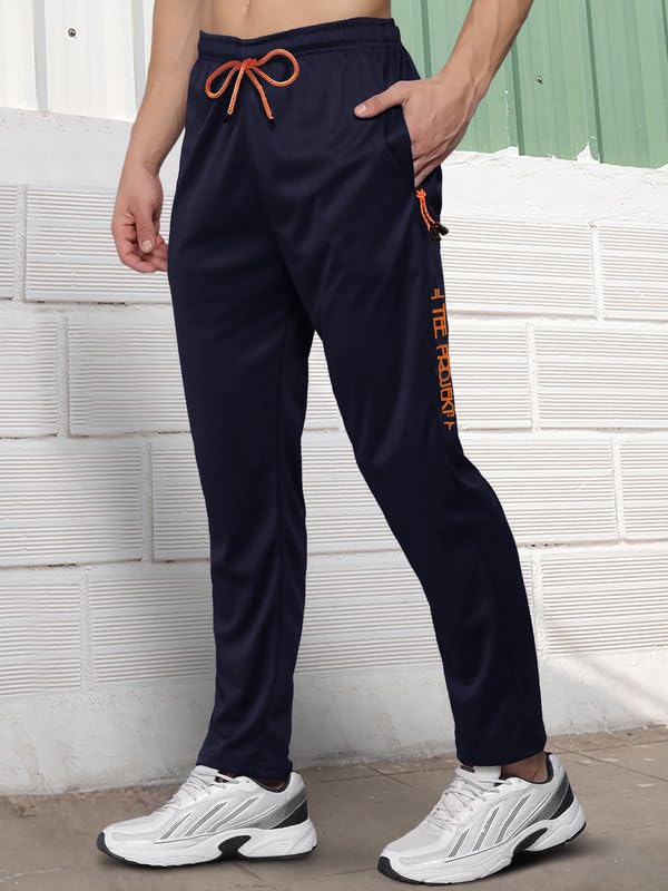 Tee Projekt Men Lycra Soild Track Pant,Mens Lycra Track Pant,Running Wear, Sports, Fancy Sports Jogger,Mens Sports Regular Fit