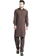 Jompers Mens Solid Pathani Kurta With Salwar
