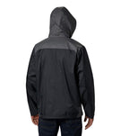 Columbia Men's Glennaker Lake Rain Jacket, Black/Grill, Small