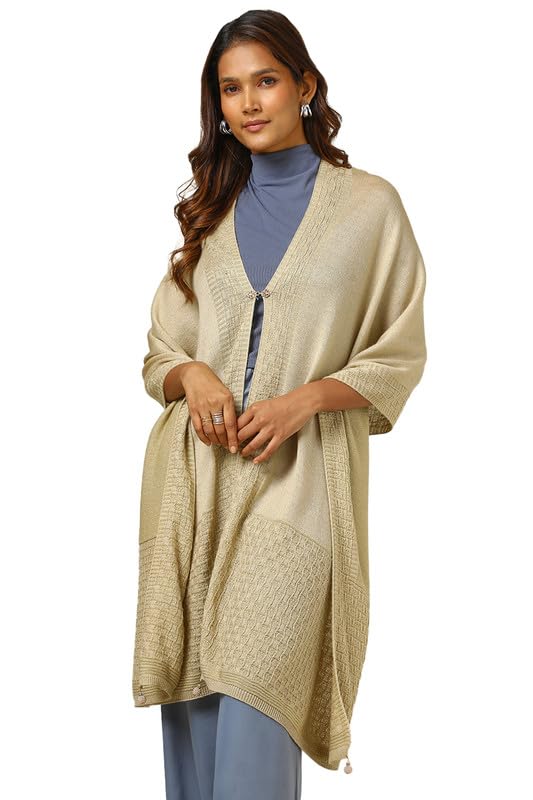 Soch Women Acrylic Woven Design Ethnic Wear