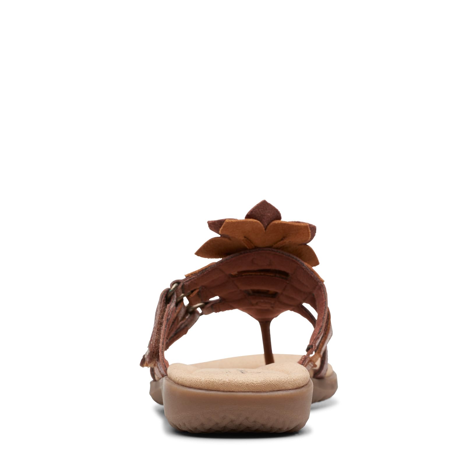 Clarks Women's Elizabelle Mae Flip-Flop, Tan Combi, 7