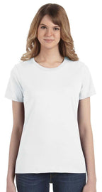 Ladies Lightweight T-Shirt - WHITE - 3XL(D0102H7KJYX)