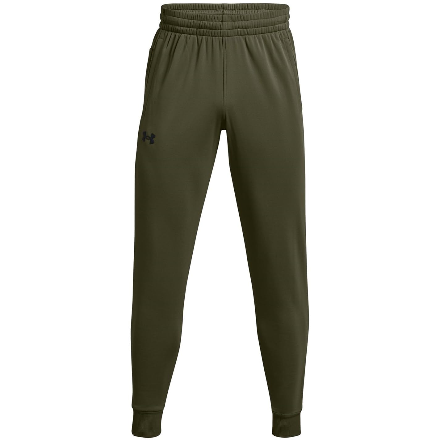 Under Armour Men's ArmourFleece Jogger, (390) Marine OD Green / / Black, X-Large