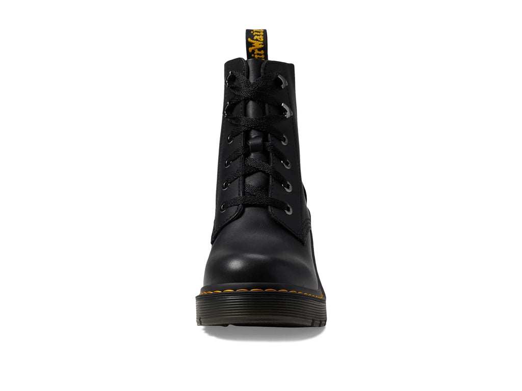 Dr. Martens Women's Jesy 6 Tie Boot Fashion, Black Sendal, 7