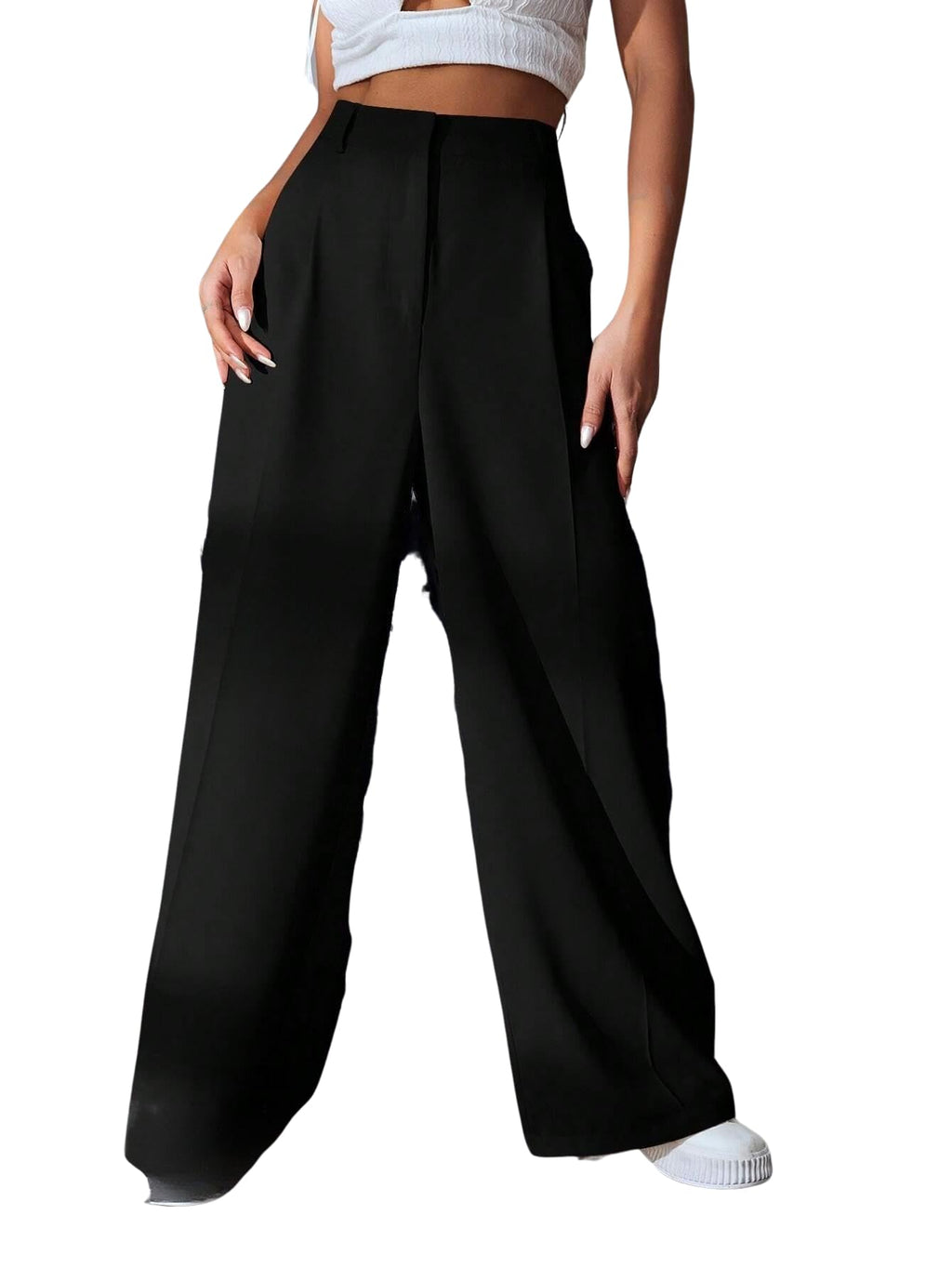 Leriya Fashion Trouser For Women Black