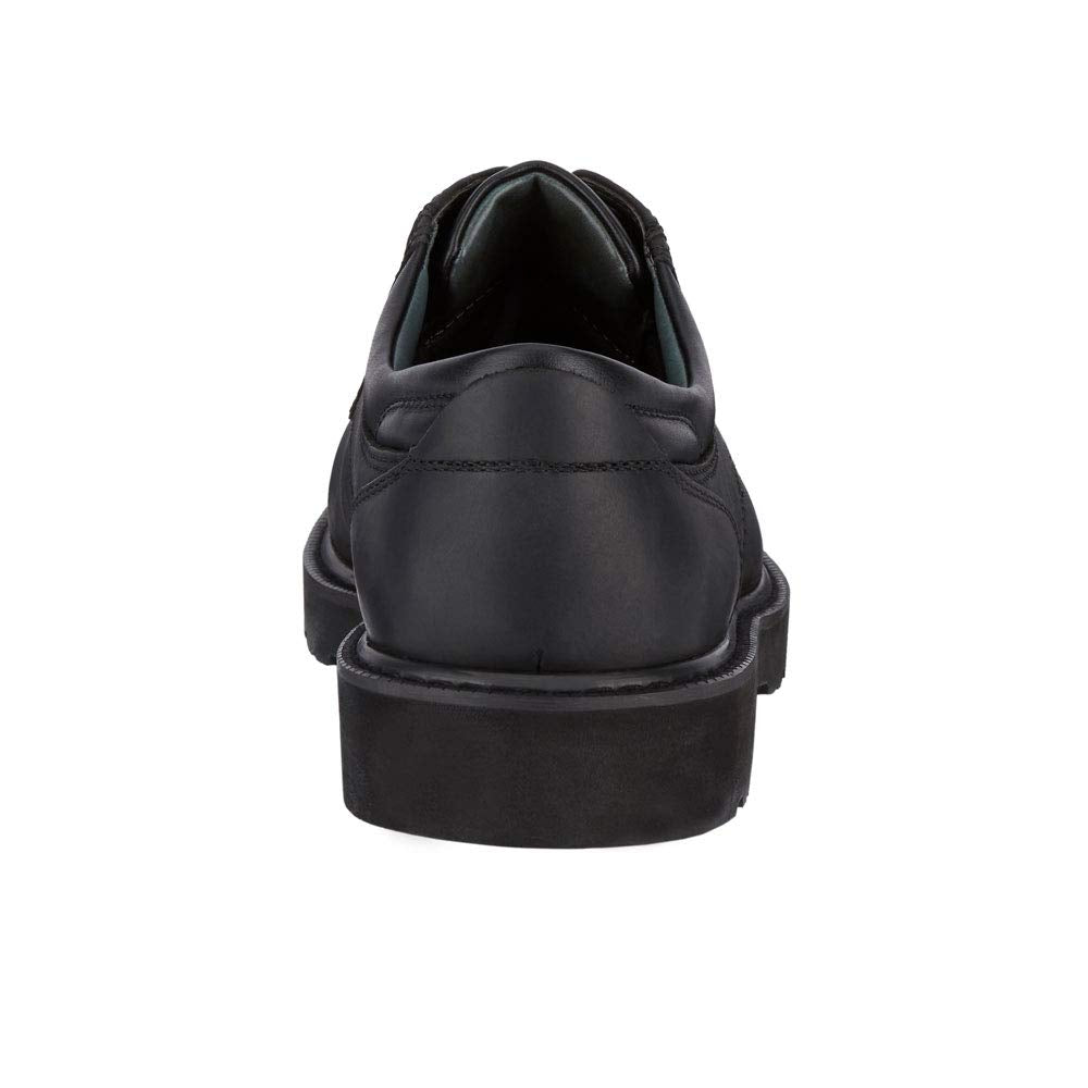 Dockers Mens Shelter Leather Rugged Casual Oxford Shoe - Wide Widths Available, Black, 11 W