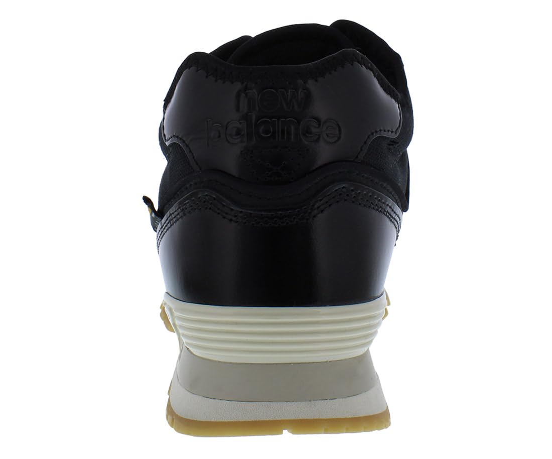 New Balance 574H Unisex Shoes Size 9.5, Color: Black/White