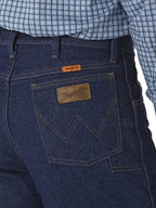 Wrangler Riggs Workwear Mens Fr Relaxed Fit Jeans, Blue, 46W X 32L US