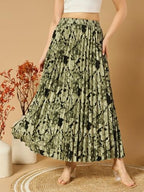 Kzully Crepe Western WomenS Skirts