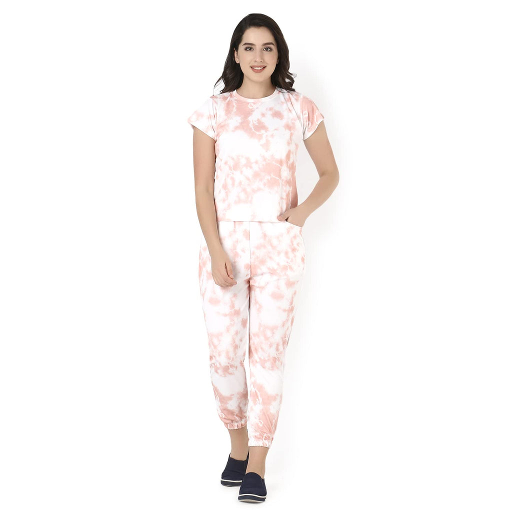 Om Sai Latest Creation Night Suit Set for Women Rayon, Night Dress, Lounge Wear,Printed Rayon,Top and Capri Set for Women, Print